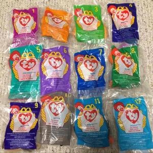 1998 Teenie Beanie Baby set